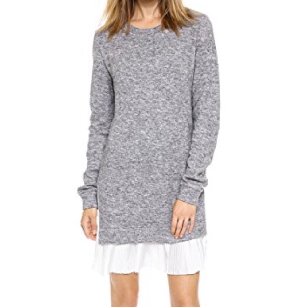 Shopbop gray sweater dress